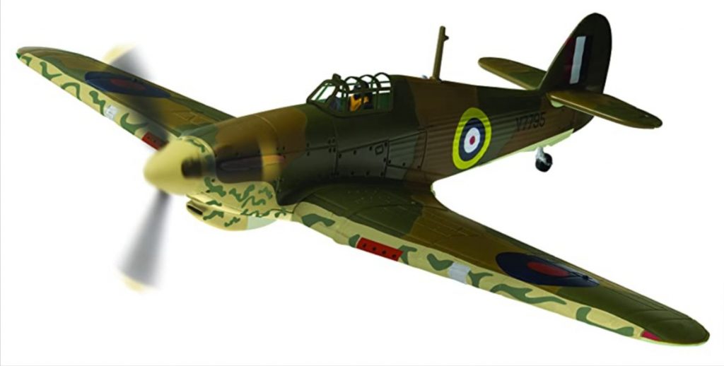 Hawker-Hurricane-MK-I, maquetas de aviones de guerra
